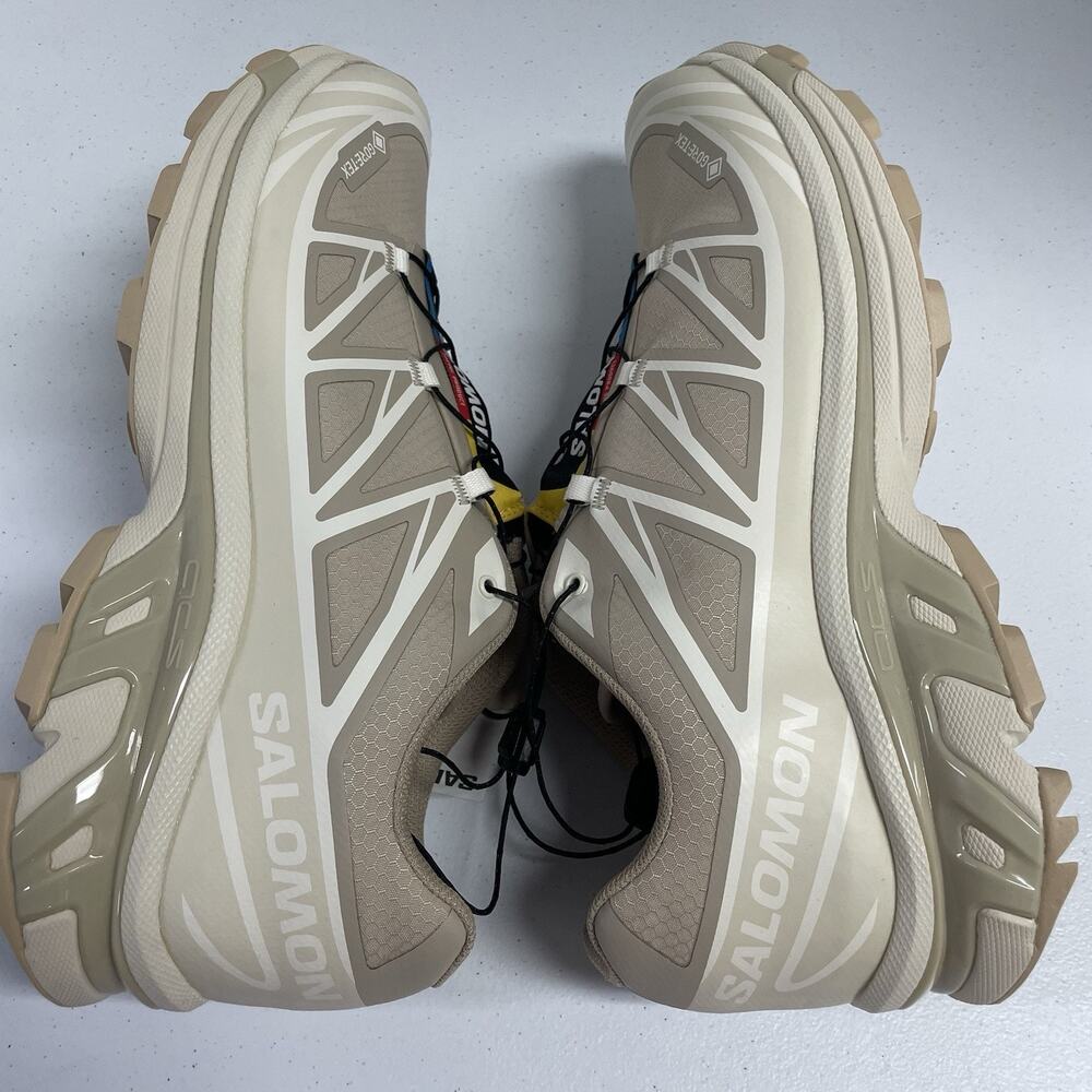 Salomon XT-6 GORE-TEX Almond Milk L47732400 Size 11 Trail Running Hiking Shoe - Picture 2 of 7